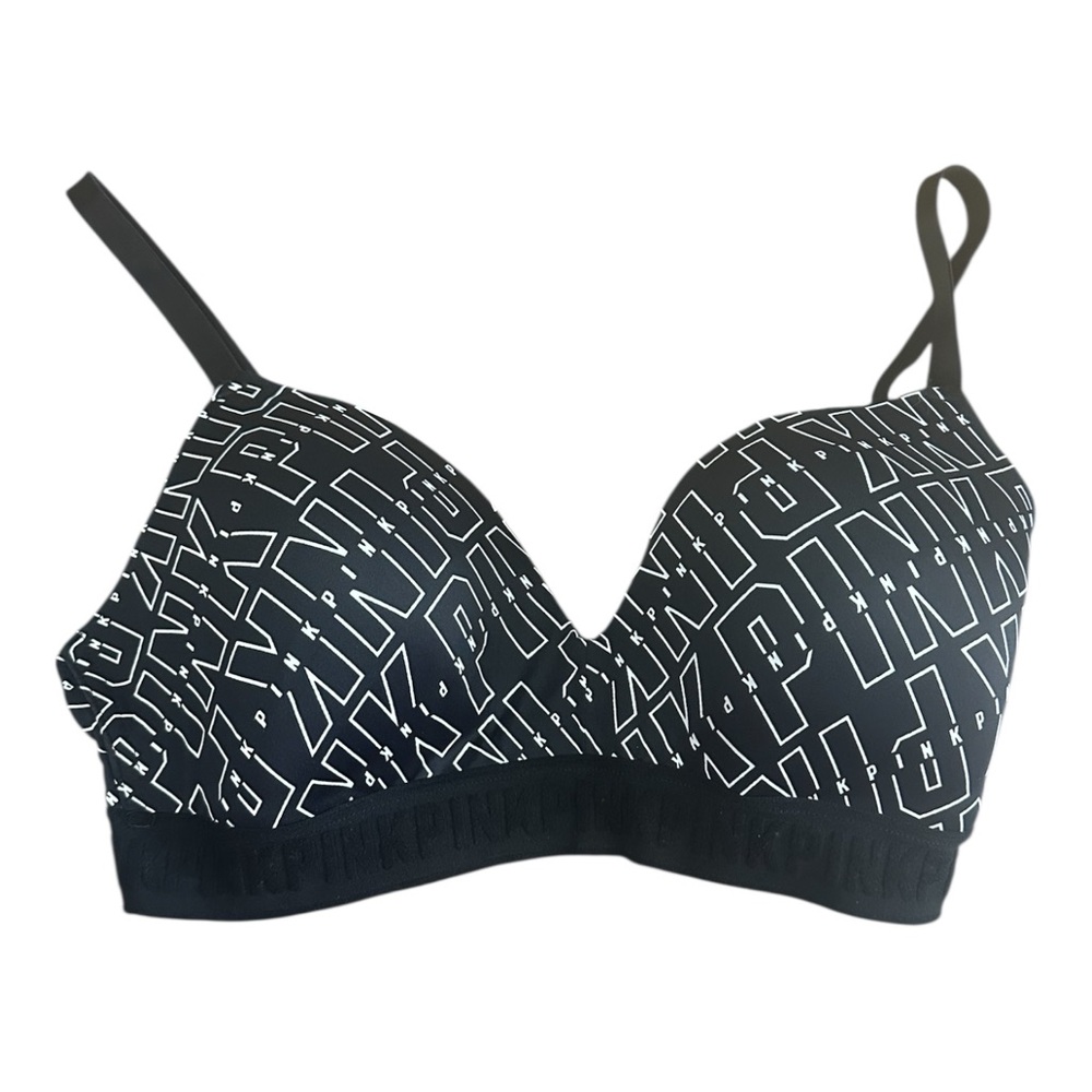 PINK by Victoria’s Secret Bra. Black & White. 36D